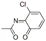 Acetamide,  N-(2-chloro-6-oxo-2,4-cyclohexadien-1-ylidene)- Struktur