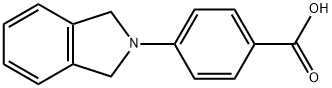 4-(1,3-DIHYDRO-ISOINDOL-2-YL)-BENZOIC ACID Struktur