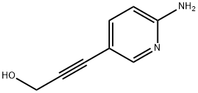 2-Propyn-1-ol, 3-(6-amino-3-pyridinyl)- (9CI) Struktur