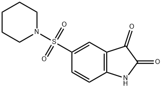 5-(PIPERIDIN-1-YLSULFONYL)-1H-INDOLE-2,3-DIONE price.