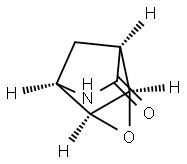 3-Oxa-6-azatricyclo[3.2.1.02,4]octan-7-one,(1S,2R,4S,5R)-(9CI) Struktur