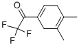 Ethanone, 1-(4,5-dimethyl-1,4-cyclohexadien-1-yl)-2,2,2-trifluoro- (9CI) Struktur