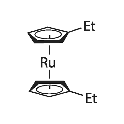 BIS(ETHYLCYCLOPENTADIENYL)RUTHENIUM(II) Struktur