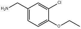 3-CHLORO-4-ETHOXY-BENZENEMETHANAMINE Struktur