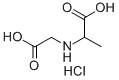 2-[(CARBOXYMETHYL)AMINO]PROPANOIC ACID HYDROCHLORIDE Struktur