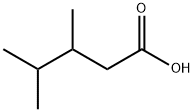 3,4-DIMETHYLPENTANOIC ACID Struktur