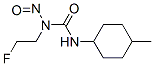 N-(2-Fluoroethyl)-N'-(4-methylcyclohexyl)-N-nitrosourea Struktur