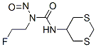 1-(1,3-Dithian-5-yl)-3-(2-fluoroethyl)-3-nitrosourea Struktur