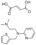 METHAPYRILENE FUMARATE Struktur