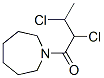 1H-Azepine, 1-(2,3-dichloro-1-oxobutyl)hexahydro- (9CI) Struktur