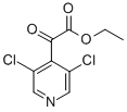 3,5-Dichloro-alpha-oxo-4-pyridineaceticacidethylester Struktur