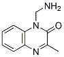 2(1H)-Quinoxalinone,1-(aminomethyl)-3-methyl-(9CI) Struktur