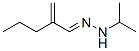 2-Propyl-2-propenal isopropyl hydrazone Struktur