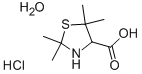 DL-PENICILLAMINE ACETONE ADDUCT HYDROCHL ORIDE MONOHYDRATE, 98 Struktur