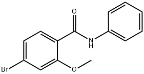 4-Bromo-2-methoxy-N-phenylbenzamide Struktur