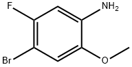 4-BroMo-5-fluoro-2-Methoxyaniline Struktur