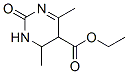 5-Pyrimidinecarboxylicacid,1,2,5,6-tetrahydro-4,6-dimethyl-2-oxo-,ethylester(9CI) Struktur