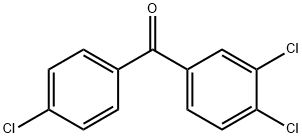 3,4,4'-TRICHLOROBENZOPHENONE Struktur