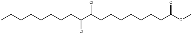 9,10-Dichlorostearic acid methyl ester Struktur