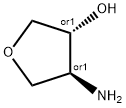 3-Furanol,4-aminotetrahydro-,(3R,4S)-rel-(9CI) Struktur