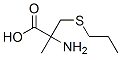 2-Methyl-3-(propylthio)-DL-alanine Struktur