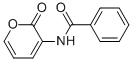 N-(2-OXO-2H-PYRAN-3-YL)BENZAMIDE Struktur