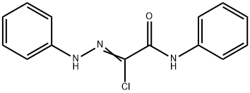 2-CHLORO-2-(2-PHENYLHYDRAZONO)-N-PHENYLACETAMIDE Struktur