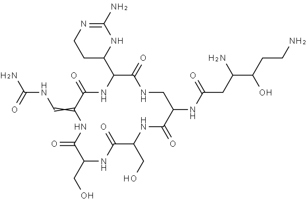 Enviomycin Struktur