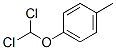 1-Dichloromethoxy-4-methylbenzene Struktur