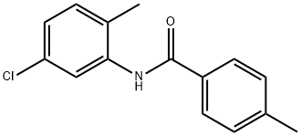 N-(5-chloro-2-methylphenyl)-4-methylbenzamide Struktur