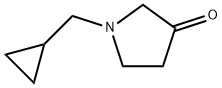 1-(cyclopropylMethyl)-3-Pyrrolidinone Struktur