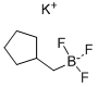 Potassium cyclopentylmethyltrifluoroborate Struktur