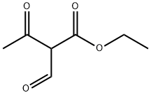 2-FORMYL-3-OXO-BUTYRIC ACID ETHYL ESTER Struktur