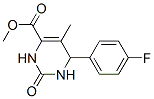 4-Pyrimidinecarboxylicacid,6-(4-fluorophenyl)-1,2,3,6-tetrahydro-5-methyl-2-oxo-,methylester(9CI) Struktur