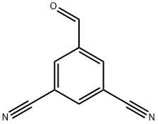 1,3-Benzenedicarbonitrile, 5-formyl- (9CI) Struktur