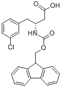 FMOC-(R)-3-AMINO-4-(3-CHLORO-PHENYL)-BUTYRIC ACID