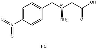 (S)-3-氨基-4-(4-硝基苯基)丁酸, 331763-77-0, 結(jié)構(gòu)式