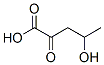 4-Hydroxy-2-oxopentanoic acid Struktur