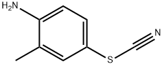 2-methyl-4-thiocyanato-aniline Struktur