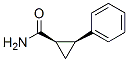 Cyclopropanecarboxamide, 2-phenyl-, (1R,2S)- (9CI) Struktur