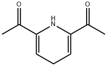 Ethanone, 1,1-(1,4-dihydro-2,6-pyridinediyl)bis- (9CI) Struktur