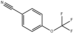 4-三氟甲氧基苯腈 結(jié)構(gòu)式