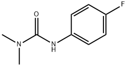 1,1-Dimethyl-3-(4-fluorophenyl)urea Struktur