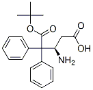 Boc-(R)-3-Amino-4,4-Diphenylbutyric Acid Struktur