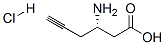 (S)-3-Amino-5-Hexynoic Acid Hydrochloride Struktur