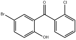 5-BROMO-2'-CHLORO-2-HYDROXY- Struktur