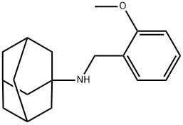 ADAMANTAN-1-YL-(2-METHOXY-BENZYL)-AMINE Struktur