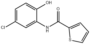 2-Thiophenecarboxamide,N-(5-chloro-2-hydroxyphenyl)- Struktur