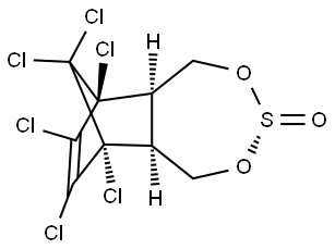 (6S,9R)-6,7,8,9,10,10-ヘキサクロロ-1,5,5aα,6,9,9aα-ヘキサヒドロ-6β,9β-メタノ-2,4,3-ベンゾジオキサチエピン3-オキシド