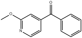 (2-METHOXY-4-PYRIDINYL)PHENYL-METHANONE Struktur